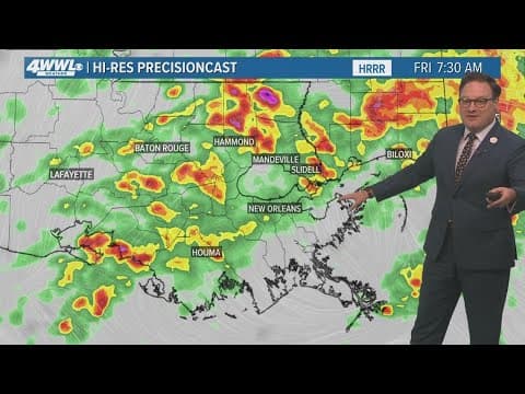 Weather: Thunderstorms Friday morning, mostly cloudy this weekend