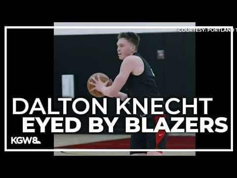 Portland Trail Blazers eye Tennessee star Dalton Knecht