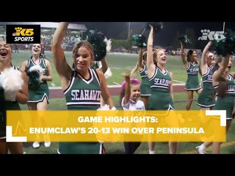 HS FOOTBALL:  PENINSULA VS. ENUMCLAW