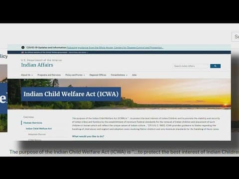 SCOTUS hears arguments challenging Indian Child Welfare Act