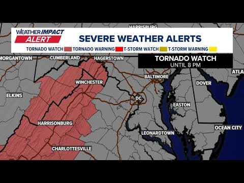 Tornado Warning: Tracking storms in the DMV