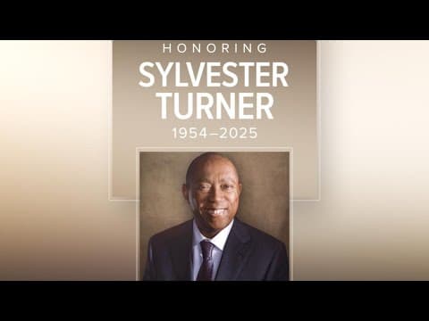 Honoring Sylvester Turner: Houston pays tribute to former mayor, Congressman as he lies in state