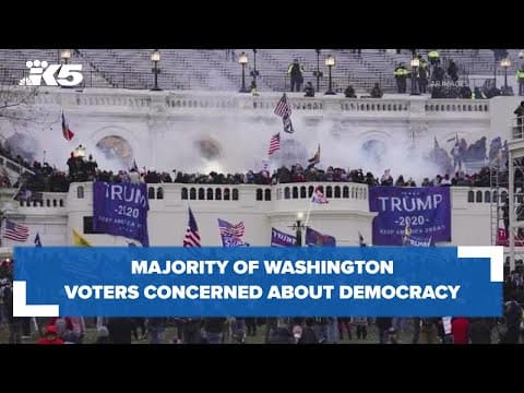 Majority of Washington voters concerned about democracy, WA Poll says