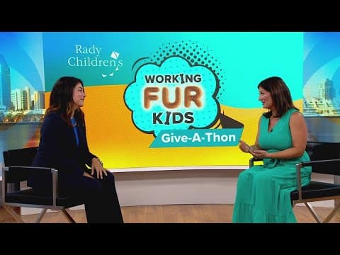 Alex Loker | Raising donations for Resident Professional Canine Therapy Program at Rady Children’s