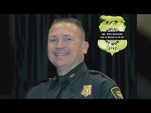 Fallen Fort Worth police officer to be memorialized by department