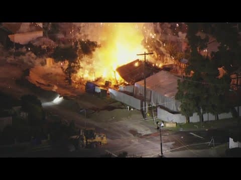 Dozens of houses evacuated after house packed with chemicals, illegal fireworks explodes