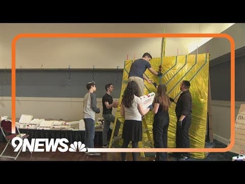 Denver's Jewish community creates world's first 10 foot tall doughnut menorah