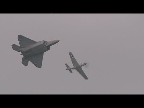 Sights and sounds from the first day of the Columbus Air Show