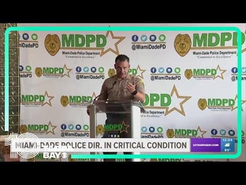Miami-Dade police director shot himself, in critical condition