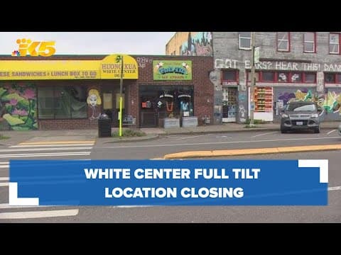 Full Tilt Ice Cream shop is closing in White Center