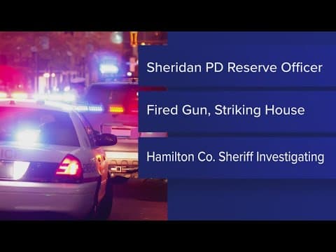 Sheridan PD officer allegedly fires non-department gun while at range; bullet strikes nearby house
