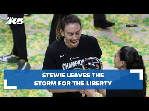 Stewie leaves the Storm for the Liberty