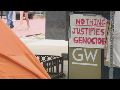 Day 12 of student protests at GWU