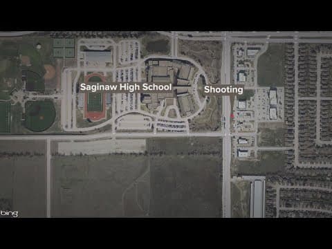 Shots fired after fireworks show near Saginaw High School