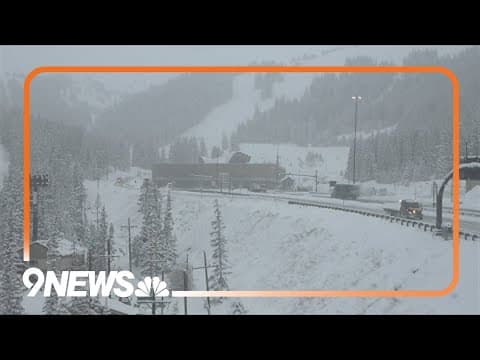CDOT says I-70 closure in mountains is 'big trouble spot' amid snow storm