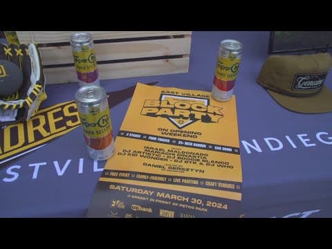 Ushering in the Padres season with the 12th Annual East Village Block Party | CBS 8 Mornings