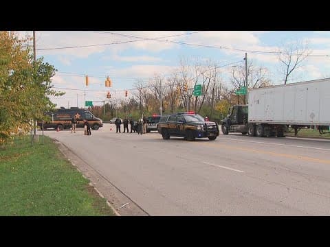 Pedestrian in serious condition after being struck by vehicle near west Columbus