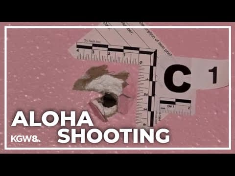 Woman's home hit by bullets during Aloha shooting