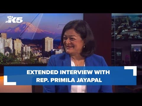 EXTENDED INTERVIEW: Jayapal discusses Jan. 6 ahead of anniversary, crime rates in western Washington