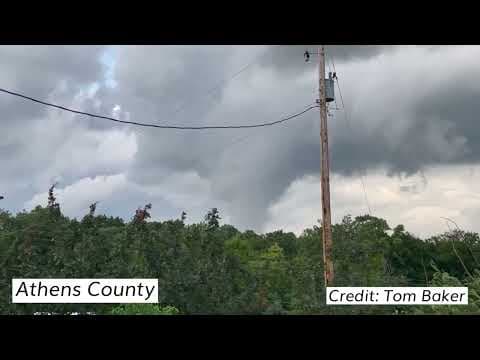 NWS confirms EF1 tornado touched down in Athens County during Saturday's storms