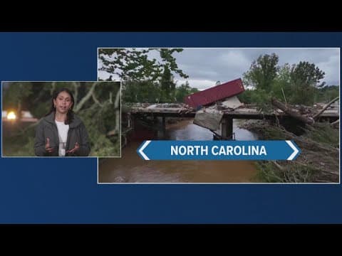 Supplies rushed to communities isolated by Helene as death toll rises to nearly 100