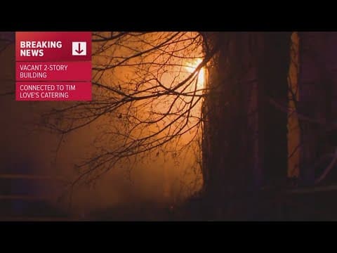 Fire breaks out near notable chef's catering business, Fort Worth officials say