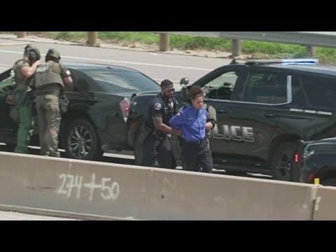 Woman arrested after refusing to leave car, shutting down parts of SH 183 for several hours