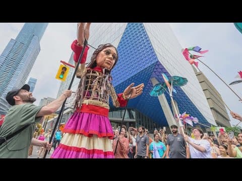 Little Amal is a sign of hope across the globe