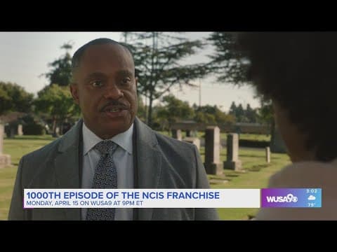Celebrating 1,000 episodes of "NCIS" with Rocky Carroll!