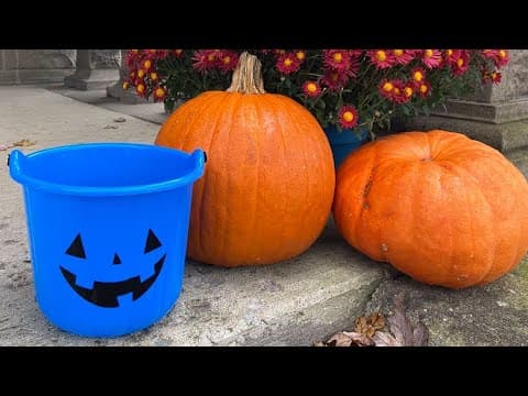 What to do if you see a blue pumpkin while trick-or-treating