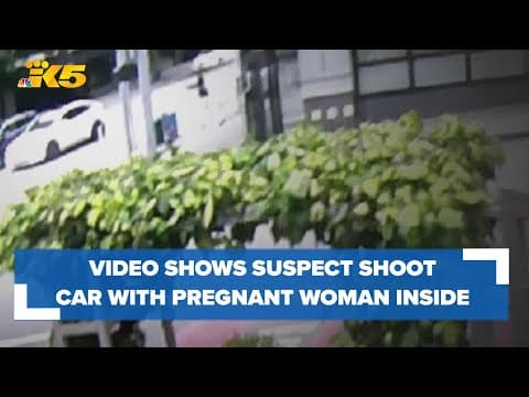 Video shows moments suspected gunman randomly shot couple in Seattle's Belltown neighborhood