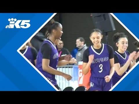 HS State Basketball Highlights:  Garfield vs. White River Girls