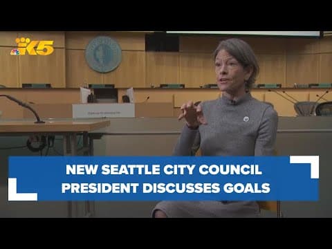 Sara Nelson discusses goals for new role as Seattle City Council president