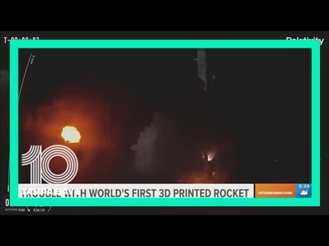World's first 3D-printed rocket launch ends in failure