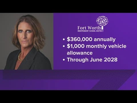 Details of new Fort Worth ISD superintendent's contract revealed