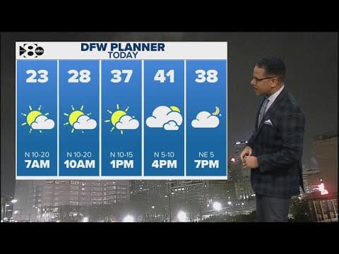DFW Weather: Freezing morning in North Texas