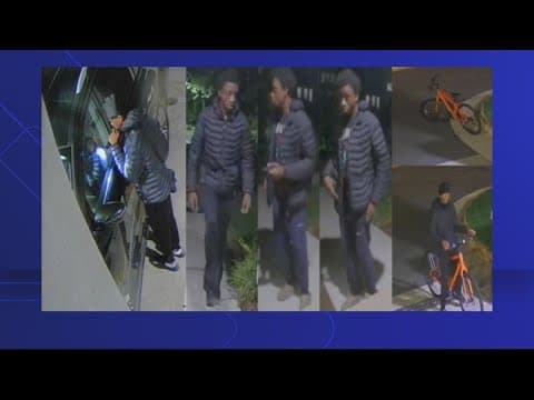 Fairfax County police search for man they say stole multiple packages, broke into cars