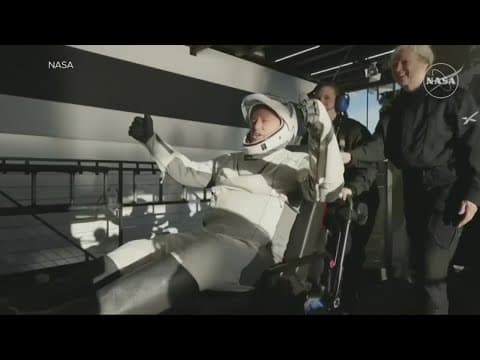 NASA astronauts finally return home