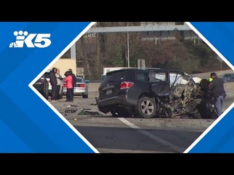 Driver of vehicle that fell off overpass onto I-5 arrested