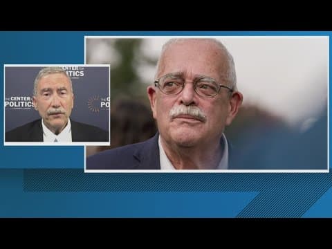 Larry Sabato speaks on VA Rep. Gerry Connolly death