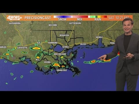 New Orleans Weather: Sunny Thursday afternoon, warmer Friday