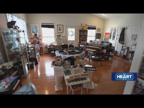Maryland woman's piano collection reveals unique personality, friends say