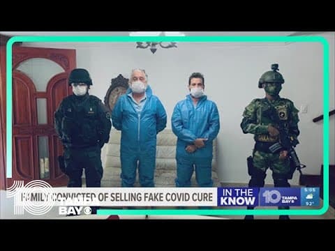 4 members of Bradenton family found guilty of selling bleach as COVID-19 cure through online 'church