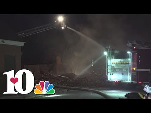 Knoxville College building destroyed in fire overnight