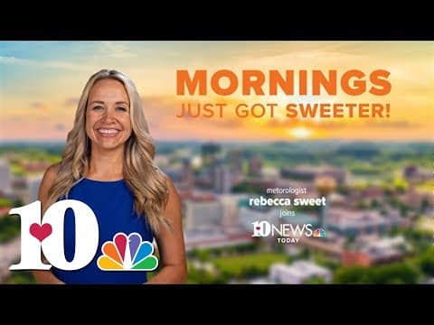Rebecca Sweet is our new 10News Today meteorologist