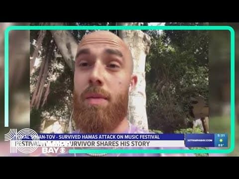 Survivor of Hamas attack on Oct. 7 shares his story