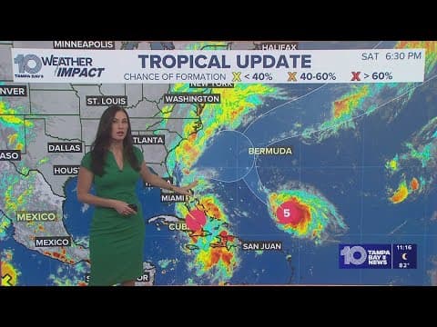 Tropical Depression Nine forms, Humberto continues to move through the Atlantic