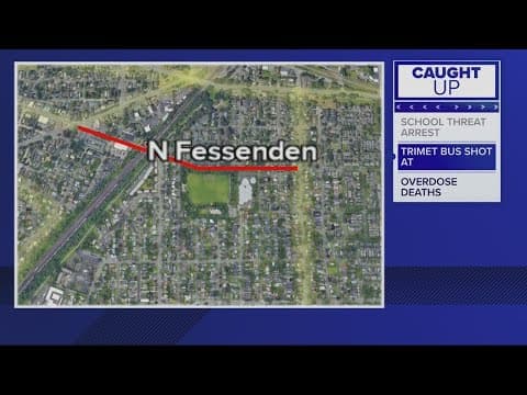 3 TriMet buses hit by projectiles in North Portland, route in St. Johns detoured