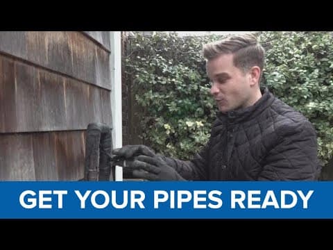 How to properly prepare your pipes for the freeze