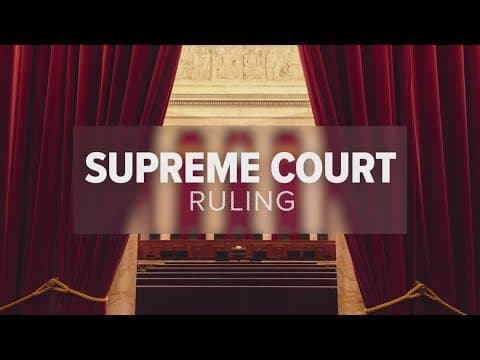 The Supreme Court to decide on presidential immunity